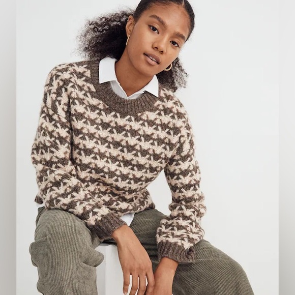 Madewell Aldridge Crop Pullover Sweater - Picture 2 of 7